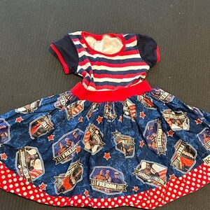 Colorful Striped Dress for Kids